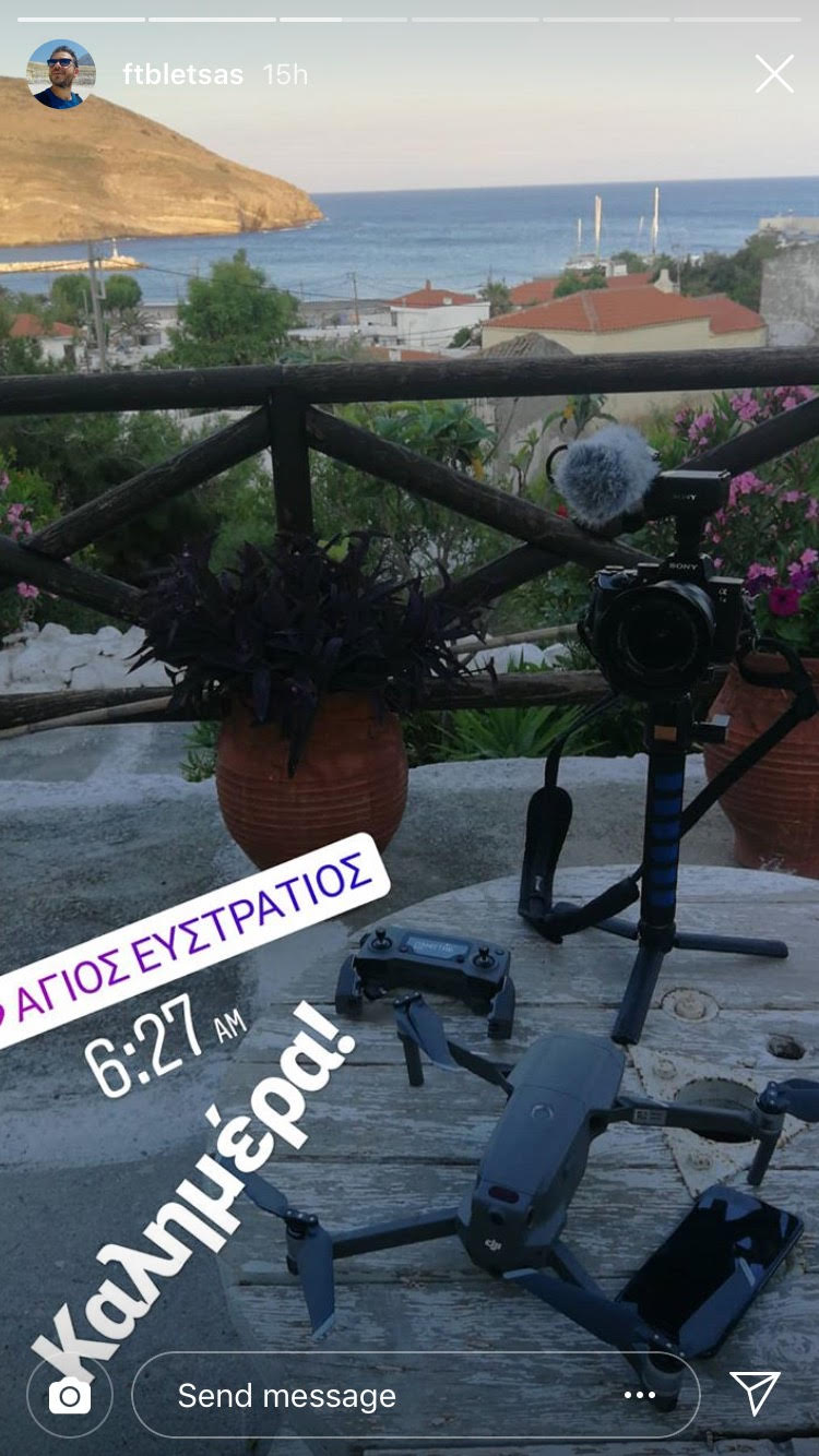 Ευτύχης Μπλέτσας: Ο «Happy Traveller» σε Άγιο Ευστράτιο και Λήμνο! (photos & video)