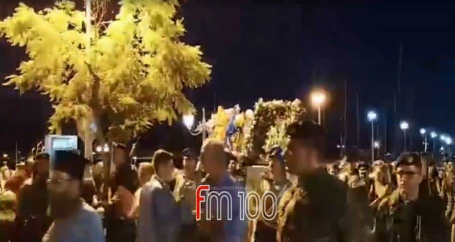 Λήμνος: Με λαμπρότητα η περιφορά της εικόνας της Παναγίας στο λιμάνι της Μύρινας (photos & video)