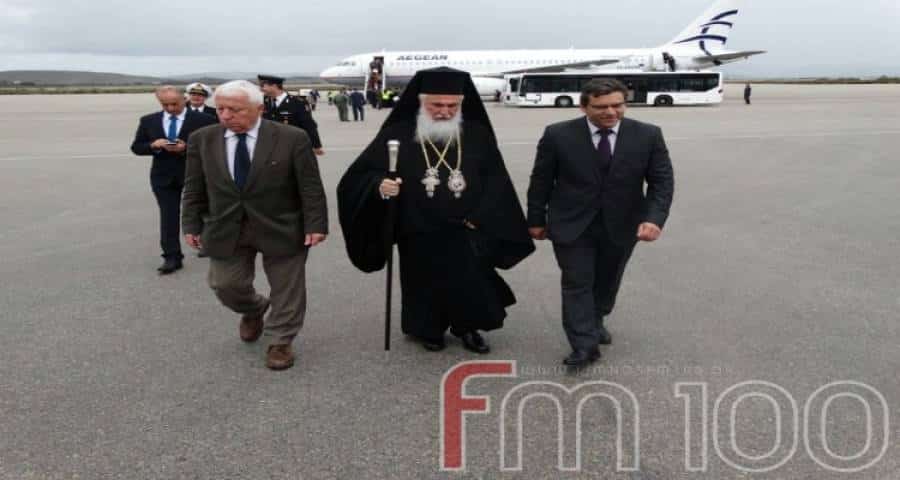 Στη Λήμνο ο Αρχιεπίσκοπος Ιερώνυμος | Πλήθος πιστών συνόδευσαν τον νέο Μητροπολίτη (photos + video)