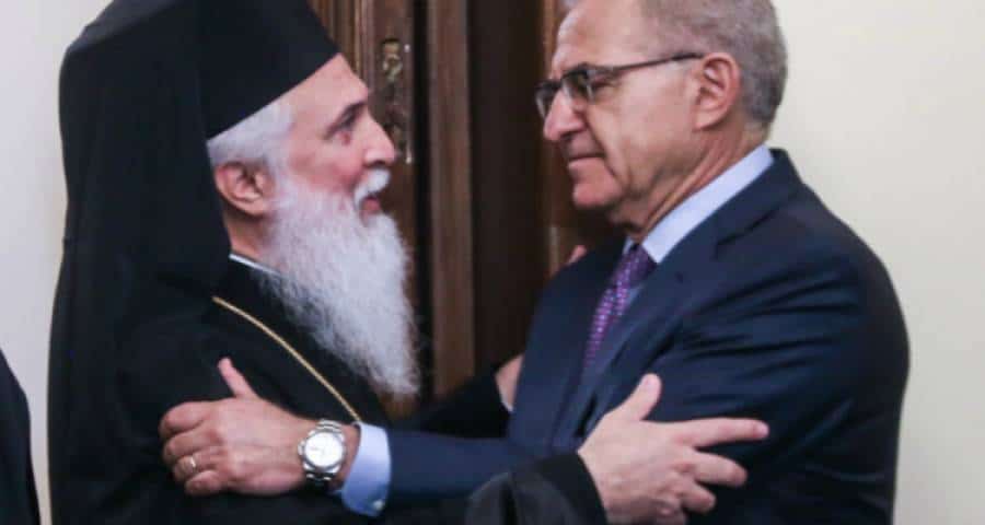 Συγχαρητήρια ΥΦΥΠΕΞ Αντώνη Διαματάρη στον νέο Μητροπολίτη Λήμνου