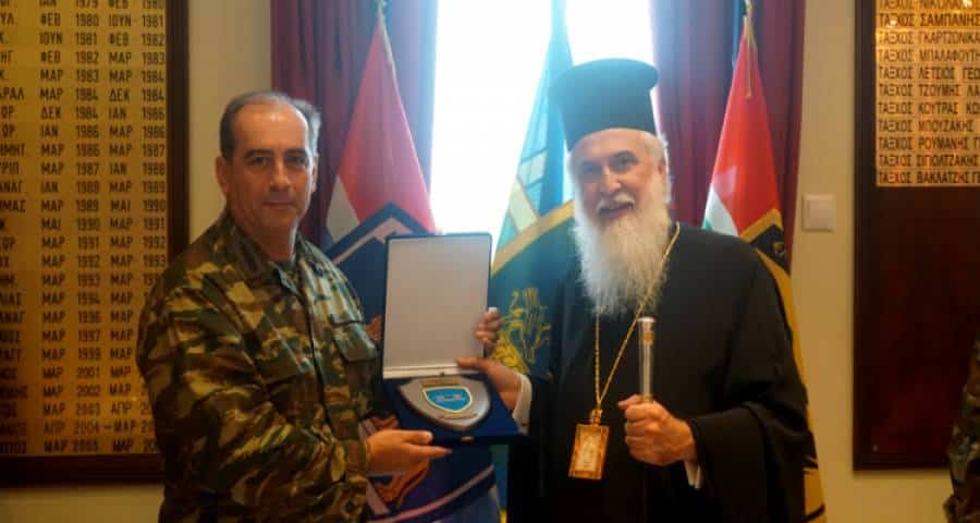 Ο Μητροπολίτης Λήμνου επισκέφθηκε την 88 ΣΔΙ (photos)