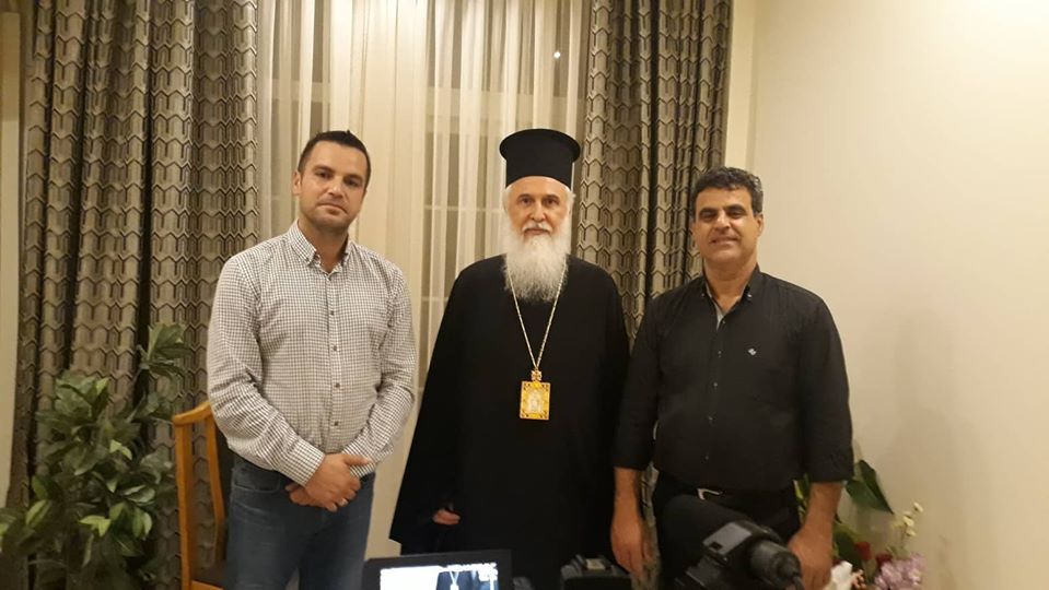 Η πρώτη τηλεοπτική συνέντευξη του νέου Μητροπολίτη Λήμνου Ιεροθέου (photos & video)