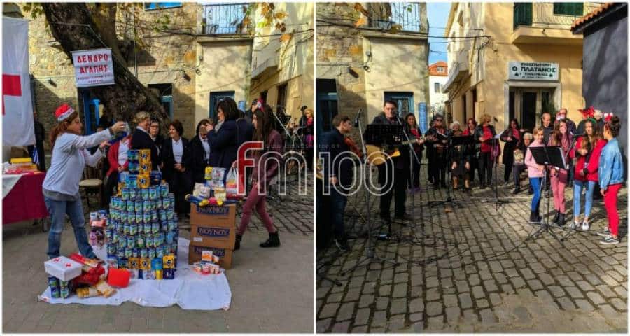 Λήμνος: To «Δέντρο Αγάπης» του Ερυθρού Σταυρού «αγκάλιασε» και φέτος όσους έχουν ανάγκη (photos & video)