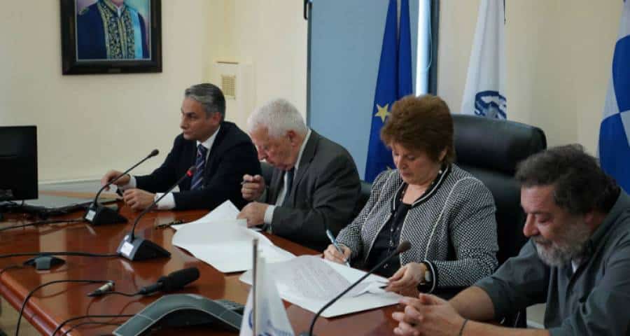 Υπογραφή μνημονίου συνεργασίας μεταξύ του Πανεπιστημίου Αιγαίου και της Περιφέρειας Βορείου Αιγαίου