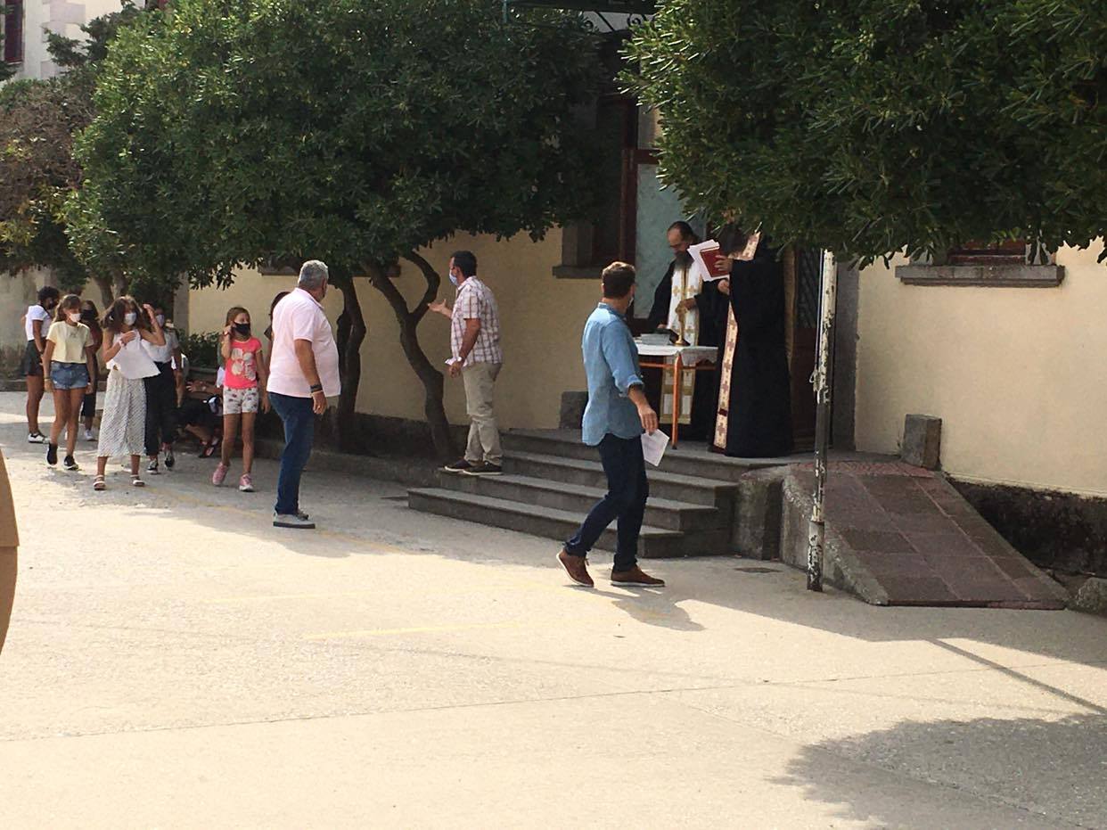 Λήμνος: Πρώτη ημέρα στο σχολείο με μάσκες (photos) – φωτογραφία 9