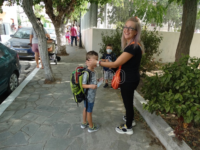 Λήμνος: Πρώτη ημέρα στο σχολείο με μάσκες (photos) – φωτογραφία 16