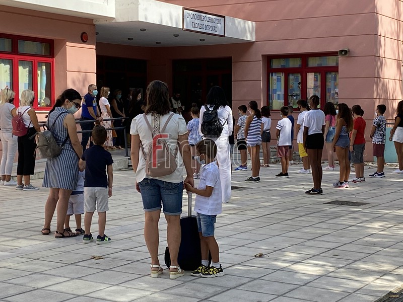 Λήμνος: Πρώτη ημέρα στο σχολείο με μάσκες (photos) – φωτογραφία 31