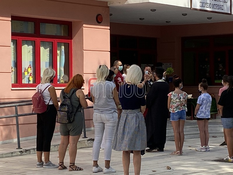 Λήμνος: Πρώτη ημέρα στο σχολείο με μάσκες (photos) – φωτογραφία 34
