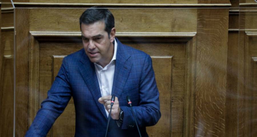 Ο Τσίπρας κατέθεσε πρόταση μομφής κατά Σταϊκούρα για τον Πτωχευτικό Κώδικα