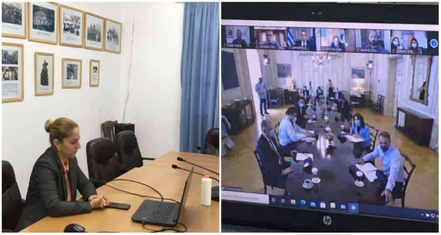«Ελλάδα 2021»: Η Μαρία Κακαλή σε τηλεδιάσκεψη με Μητσοτάκη – Αγγελοπούλου