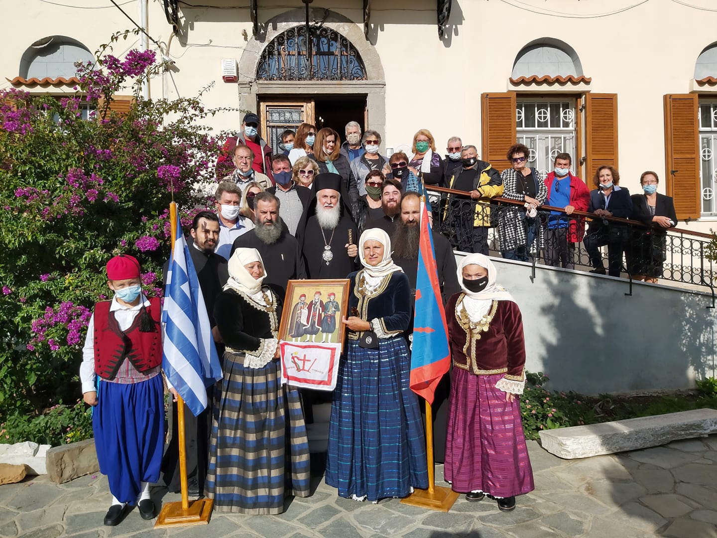 Λήμνος: Τον Μητροπολίτη Ιερόθεο επισκέφθηκαν συμπατριώτες του από τις Σπέτσες (photo)