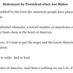 biden statement