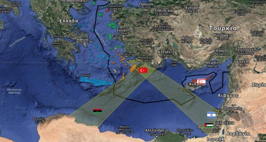 Online o χάρτης-πρόκληση της «Γαλάζιας Πατρίδας»