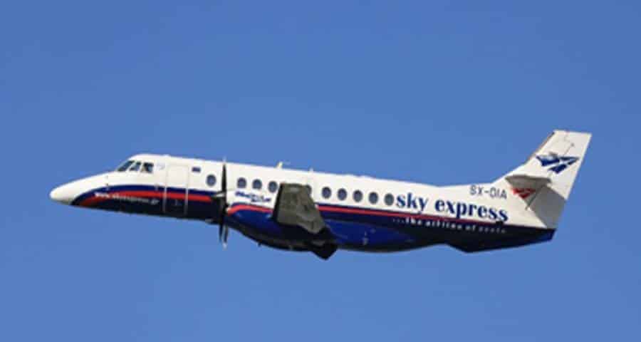Sky Express: Τροποποίηση σύμβασης της άγονης αεροπορικής γραμμής Λήμνος – Μυτιλήνη – Χίος – Σάμος – Ρόδος