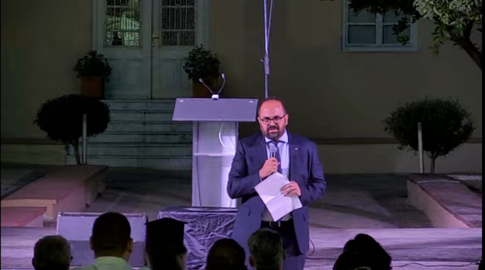 Ομιλία της Μαρίας Ευθυμίου για τη Μικρασιατική Καταστροφή στη Γενική Γραμματεία Αιγαίου και Νησιωτικής Πολιτικής