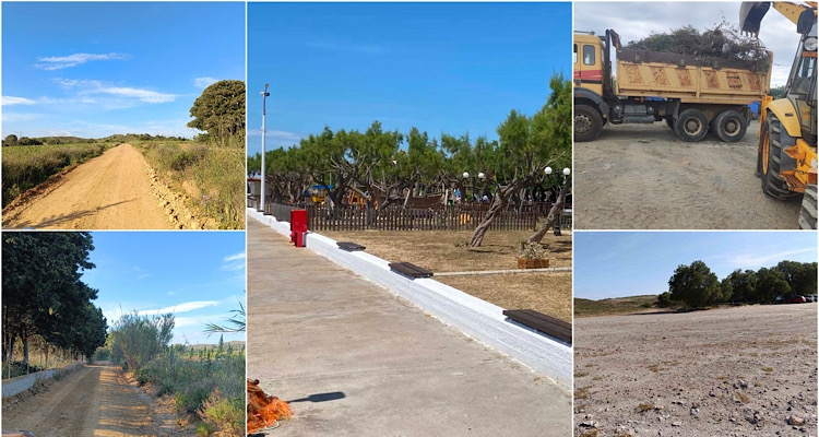 Πλήθος παρεμβάσεων στη Δημοτική Ενότητα Μούδρου από τον Δήμο Λήμνου