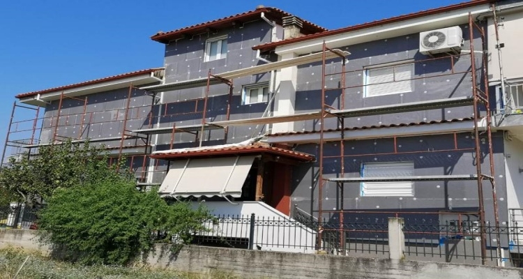 Δήμος Λήμνου: Παράταση για τις σκαλωσιές στις οδούς Εστίας και Μαρίας Λαμπαδαρίδου Πόθου στη Μύρινα