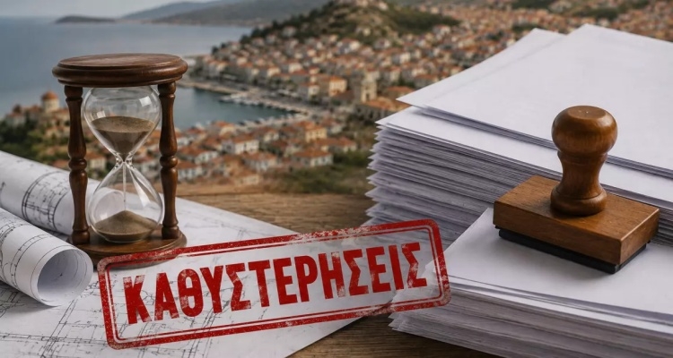 ΤΕΕ Βορειοανατολικού Αιγαίου: «Παραλύουν» οι οικοδομικές άδειες σε Λήμνο και Λέσβο λόγω καθυστερήσεων στο Κτηματολόγιο