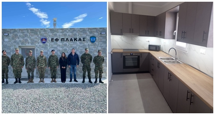 Ευχαριστήριο της 88 ΣΔΙ στην Ένωση Στρατιωτικών Λήμνου για τη στήριξη στο Επιτηρητικό Φυλάκιο Πλάκας