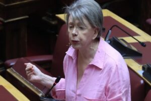 Η ΝΔ δεν θα ψηφίσει την Έλενα Ακρίτα για αντιπρόεδρο της Βουλής