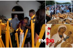 Με κατάνυξη και κοσμοσυρροή ο εορτασμός της Παναγίας της Τρύγης στο Προπούλι Λήμνου
