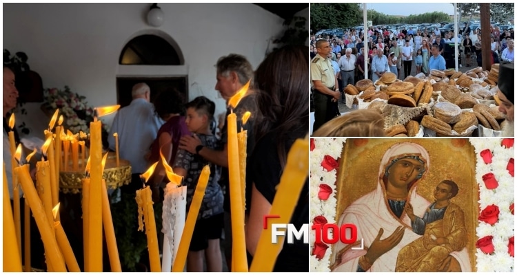 Με κατάνυξη και κοσμοσυρροή ο εορτασμός της Παναγίας της Τρύγης στο Προπούλι Λήμνου