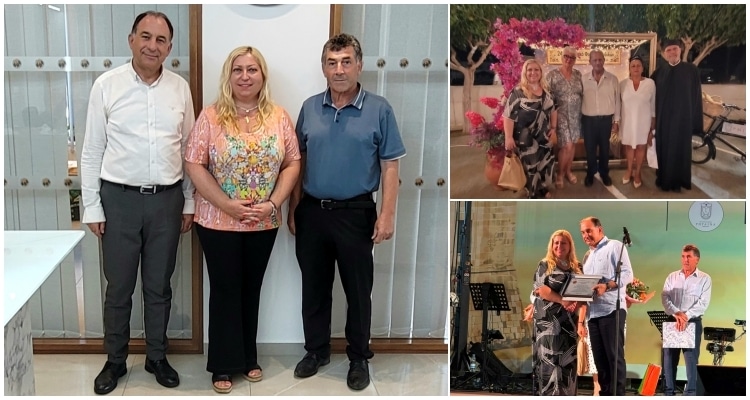 Ισχυροί οι δεσμοί Λήμνου – Περβολιών Λάρνακας Κύπρου