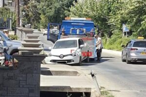 Λήμνος: Τροχαίο ατύχημα υλικών ζημιών πριν από λίγο στη Σούμπρα