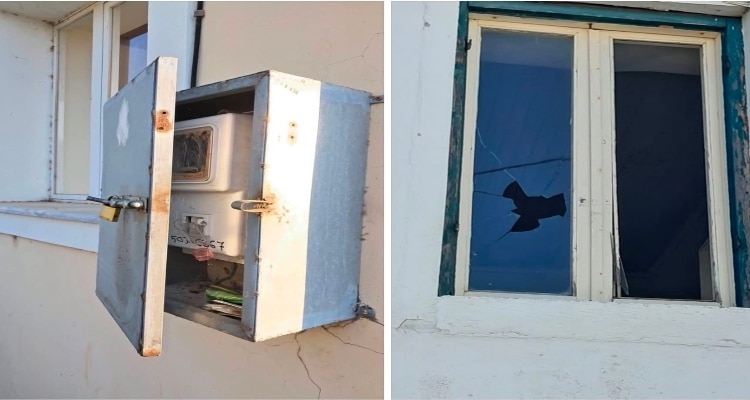 Λήμνος: Βανδαλισμοί τη νύχτα στην Καλλιθέα