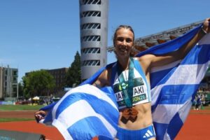 Παγκόσμιο Κ20: Τρομερή κούρσα για την Ιακωβάκη που κατέκτησε το χάλκινο μετάλλιο με πανελλήνιο ρεκόρ