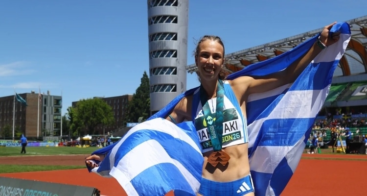 Παγκόσμιο Κ20: Τρομερή κούρσα για την Ιακωβάκη που κατέκτησε το χάλκινο μετάλλιο με πανελλήνιο ρεκόρ