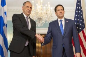 Τηλεφωνική επικοινωνία Γεραπετρίτη – Ρούμπιο: Συζήτησαν για τις εξελίξεις σε Ουκρανία και Μέση Ανατολή