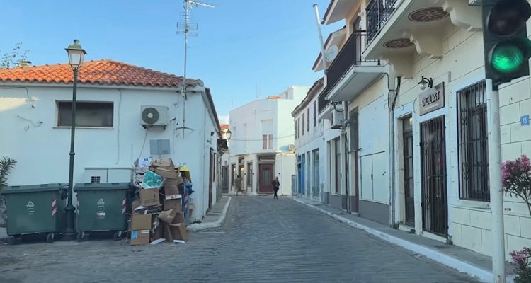 Κλειστή η πρόσβαση προς το παλιό λιμάνι Μύρινας λόγω εργασιών σε αγωγό ύδρευσης