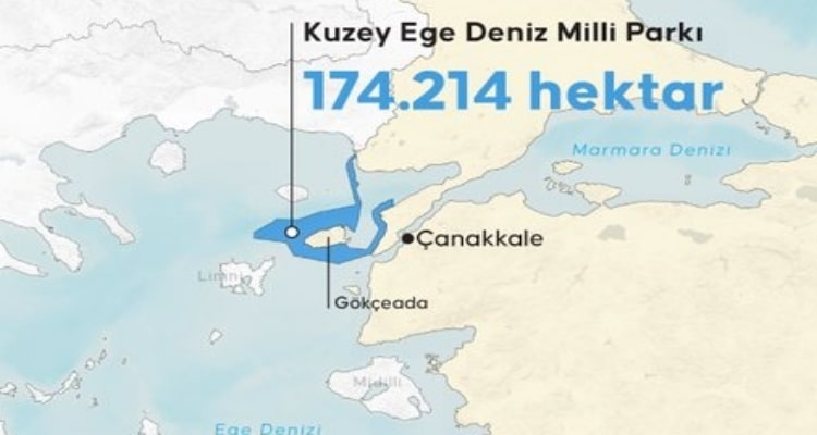 Τουρκικά «θαλάσσια πάρκα» στο Βόρειο Αιγαίο: Ο χάρτης του Anadolu και η ζώνη μεταξύ Λήμνου και Σαμοθράκης