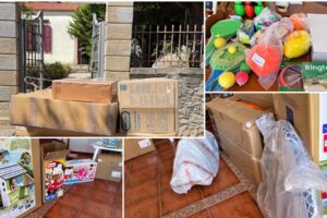 Βιβλία και παιχνίδια για τα παιδιά, αναλώσιμα για το ιατρείο | Δωρεά της ΑΙΓΕΑΣ στις Αγκαρυώνες