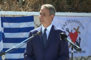 Μητσοτάκης από Καστελλόριζο: «Δεν απειλούμε κανέναν, αλλά δεν δεχόμαστε απειλές ή υποδείξεις από κανέναν»
