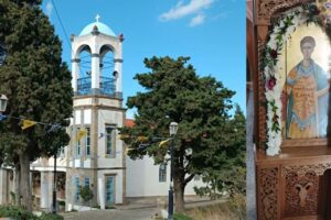 Πανηγυρίζει ο Άγιος Δημήτριος στις Σαρδές της Λήμνου | Το πρόγραμμα των ακολουθιών και η παρουσία του Μητροπολίτη Ιεροθέου