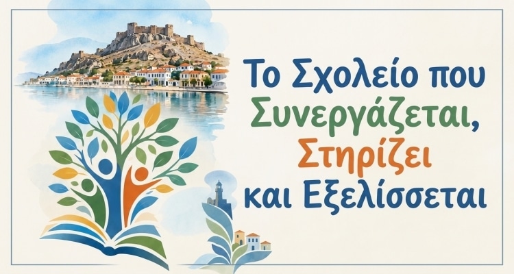 Επιμορφωτική εκδήλωση για την εκπαίδευση στη Λήμνο: «Το Σχολείο που Συνεργάζεται, Στηρίζει και Εξελίσσεται»
